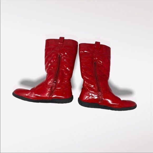 KENNETH COLE REACTION | Kids Red Boots - Picture 6 of 10